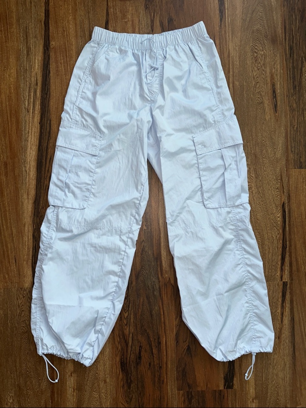 Offline by Aerie Blue Nylon Cargo Parachute Pants Size XS